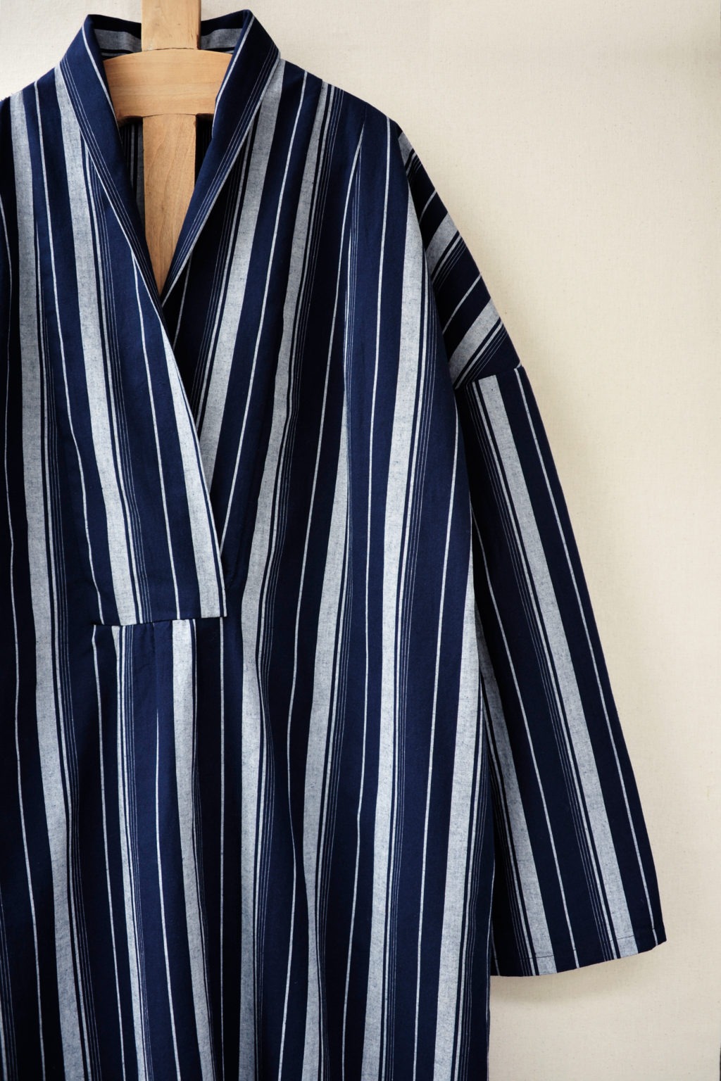 Timothy Dress - Indigo Stripe
